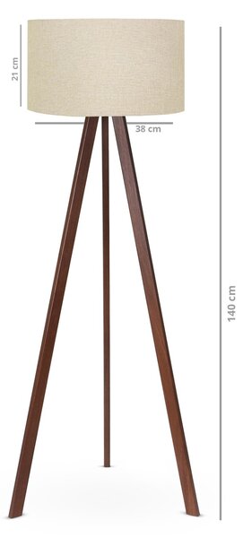ASIR Podlahová lampa AYD - 2581 béžová