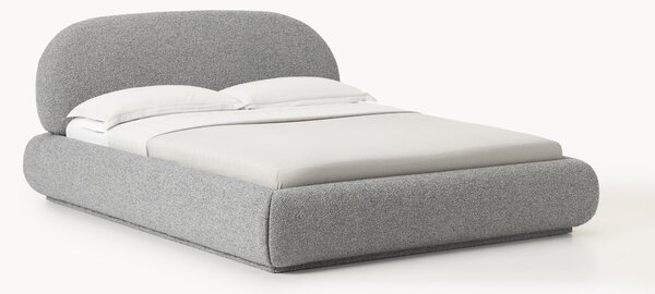 Buklé čalúnená posteľ Alba