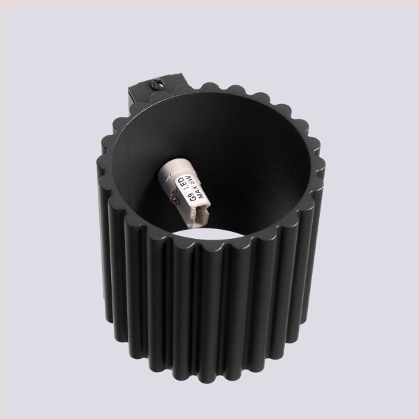 Sollux SL.1786 - Nástenné svietidlo AURA 1xG9/10W/230V čierna