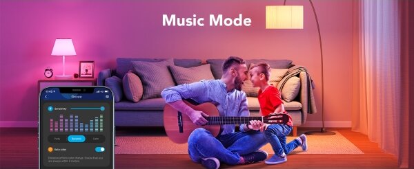 Govee - LED RGBWW Stmievateľná žiarovka Smart E27/9W/230V 2700-6500K Wi-Fi