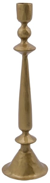 Vysoký kovový svietnik Lumi Antique gold