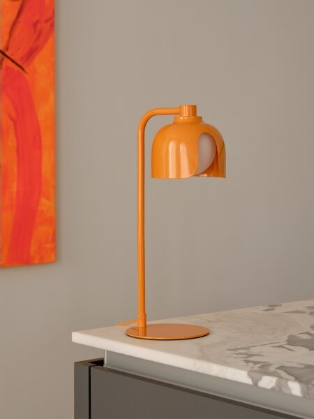 Osram - Stolná lampa DECOR COROLLE 1xG9/20W/230V oranžová