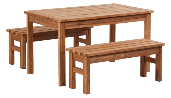 Záhradný drevený set PROWOOD z ThermoWood - SET M6 - Samostatný set