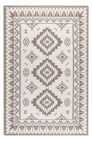 ELLE Decoration , Kusový koberec Gemini 106021 Linen z kolekcie Elle – na von aj na doma, 80x150, béžová, chodba / predsieň