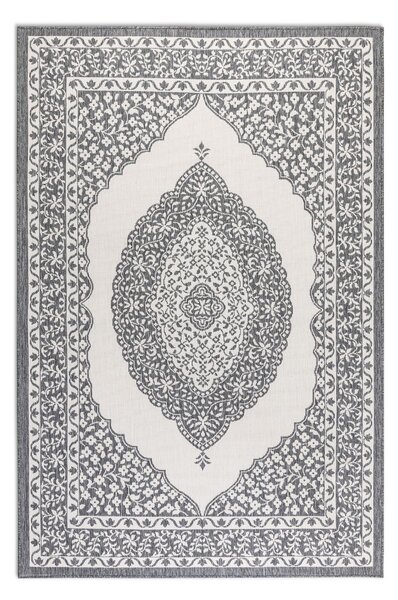 ELLE Decoration , Kusový koberec Gemini 106023 Silver z kolekcie Elle – na von aj na doma, 120x170, šedá, chodba / predsieň