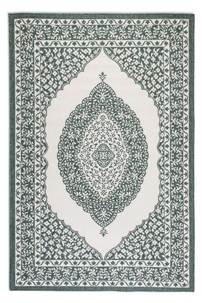 ELLE Decoration , Kusový koberec Gemini 106025 Green z kolekcie Elle – na von aj na doma, 160x230, zelená, chodba / predsieň