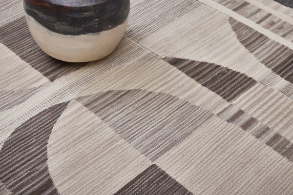 Diamond Carpets India , Ručne viazaný kusový koberec Da Vinci III DESP P115 Brown Stone Mix, 80x150, hnedá, obývacia izba