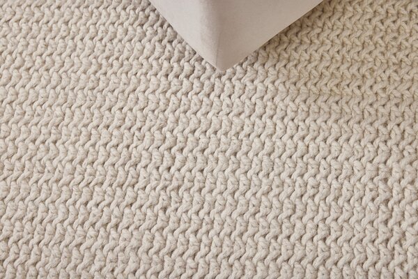 Diamond Carpets India , Ručne viazaný kusový koberec Sigma DE 9414 White Mix, 80x150, biela, obývacia izba