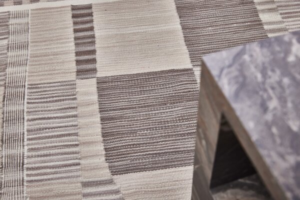 Diamond Carpets India , Ručne viazaný kusový koberec Da Vinci III DESP P115 Brown Stone Mix, 80x150, hnedá, obývacia izba