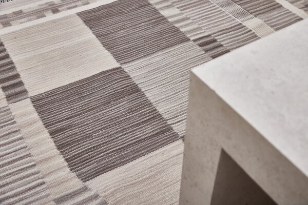 Diamond Carpets India , Ručne viazaný kusový koberec Da Vinci III DESP P115 Brown Stone Mix, 80x150, hnedá, obývacia izba