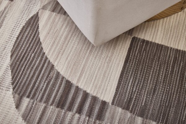 Diamond Carpets India , Ručne viazaný kusový koberec Da Vinci III DESP P115 Brown Stone Mix, 80x150, hnedá, obývacia izba