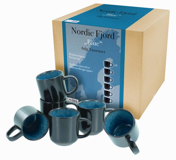 SADA HRNČEKOV NA KÁVU kamenina keramika Creatable - Jedálenské sety, Online Only