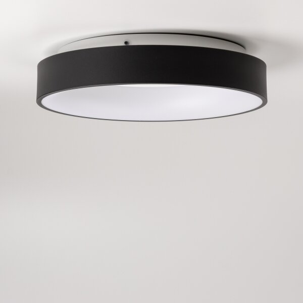 Brilagi - Stmievané LED stropné svietidlo LED/40W/230V 3000-6500K čierna + diaľkové ovládanie