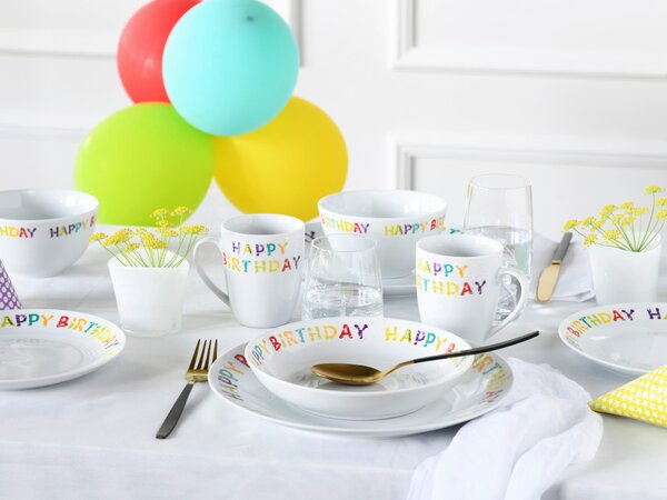 KOMBINOVANÝ SERVIS, 10-dielne, porcelán Creatable - Online Only bytové doplnky, Online Only