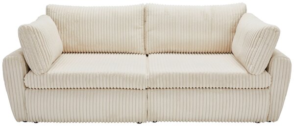 ROZKLADACIA POHOVKA, textil, krémová Carryhome - Sedačky