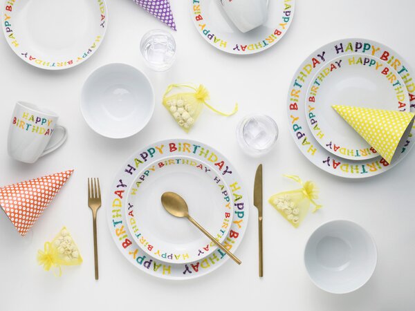 KOMBINOVANÝ SERVIS, 10-dielne, porcelán Creatable - Online Only bytové doplnky, Online Only