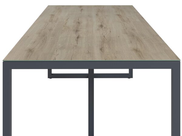 ZÁHRADNÝ STÔL, kov, sklo, 200/90/76 cm Ambia Garden - Online Only záhrada, Online Only