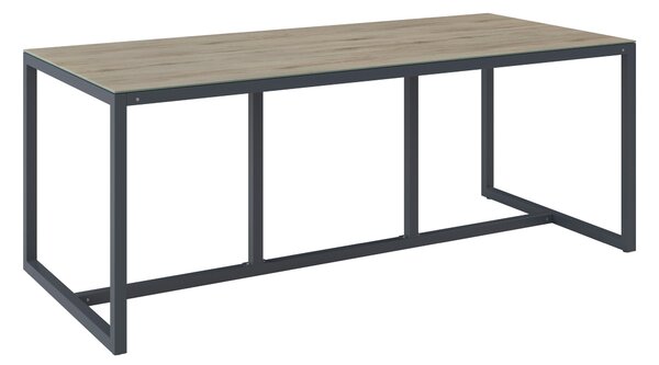 ZÁHRADNÝ STÔL, kov, sklo, 200/90/76 cm Ambia Garden - Online Only záhrada, Online Only