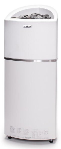 Narvi saunová pec elektrická Trio E 9,0 kW White white
