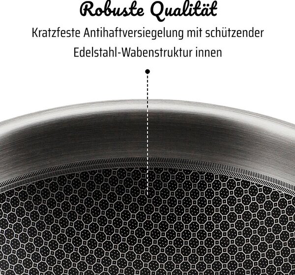 SERVÍROVACIA PANVICA povrch Vitaflon® Quarzit 24 cm GSW - Online Only bytové doplnky, Online Only