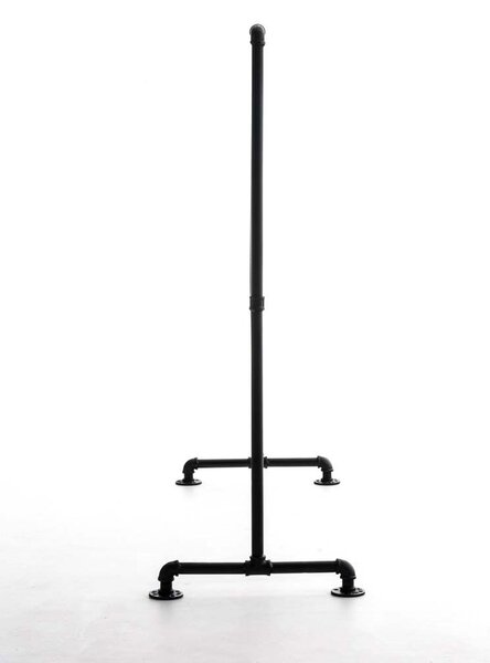 Vešiakový stojan Jersey 161760901 - 55x120x150 v industriálnom štýle - Čierna