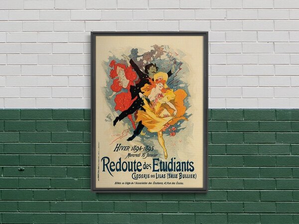 Poster Poster Gala ples študenti, Redoute des étudiants
