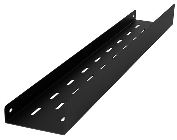 Rea Rea, kúpeľňová polica 60cm, SF04, čierna matná, REA-06004