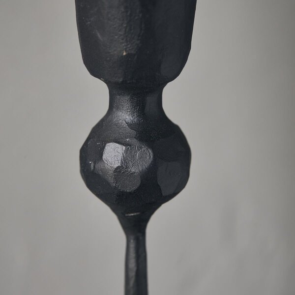 Kovový svietnik Trivo Black – small