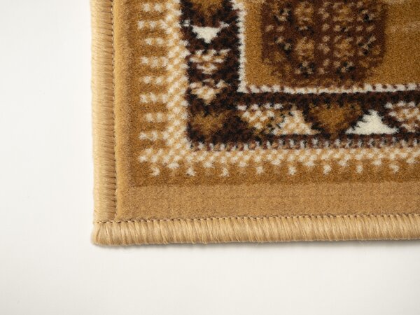 Alfa Carpets , Kusový koberec TEHERAN T-375 beige, 120x170, béžová, chodba / predsieň