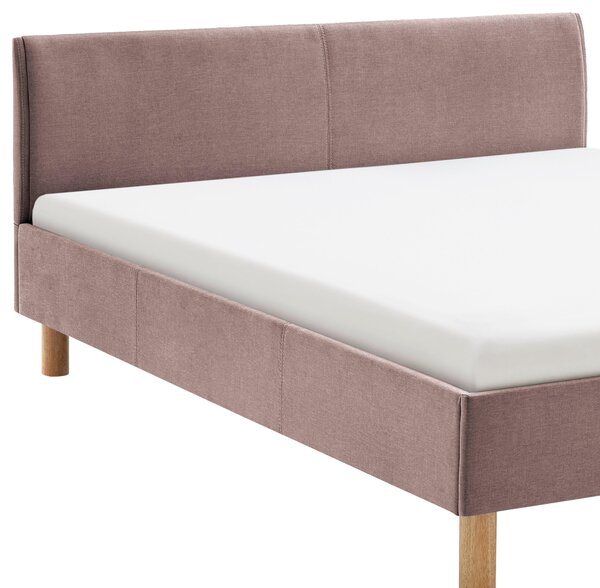 ČALÚNENÁ POSTEĽ, 140/200 cm staroružová Livetastic - Online Only spálne, Online Only