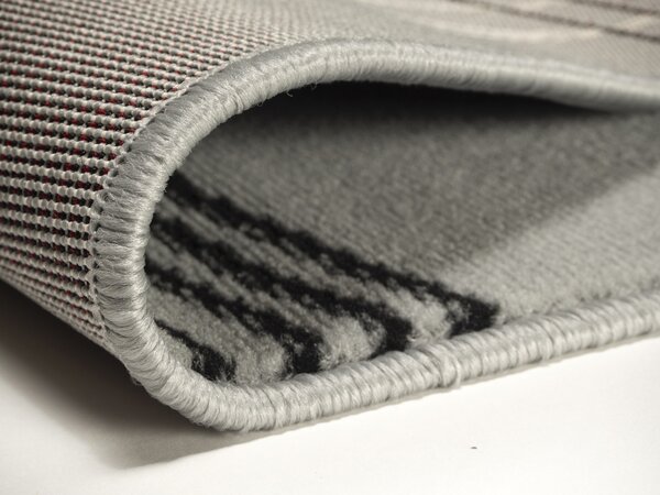 Alfa Carpets , Kusový koberec Circles grey, 120x170, šedá, chodba / predsieň