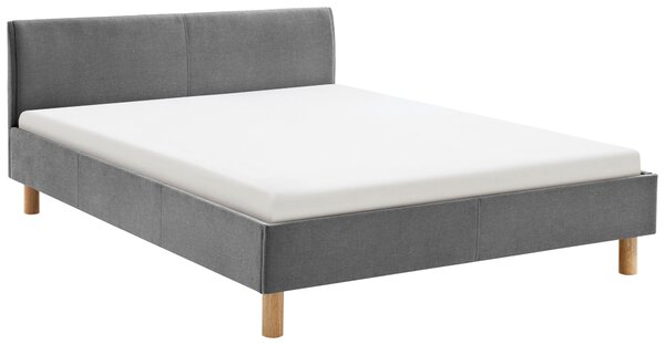 ČALÚNENÁ POSTEĽ, 120/200 cm svetlosivá Livetastic - Online Only spálne, Online Only