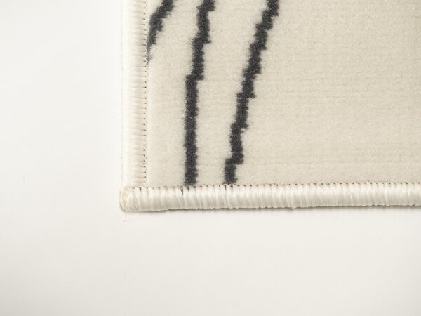 Alfa Carpets , TRHÁK: Kusový koberec Circles cream, 190x280, béžová, chodba / predsieň