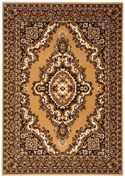 Alfa Carpets Kusový koberec TEHERAN T-102 beige - 160x230 cm