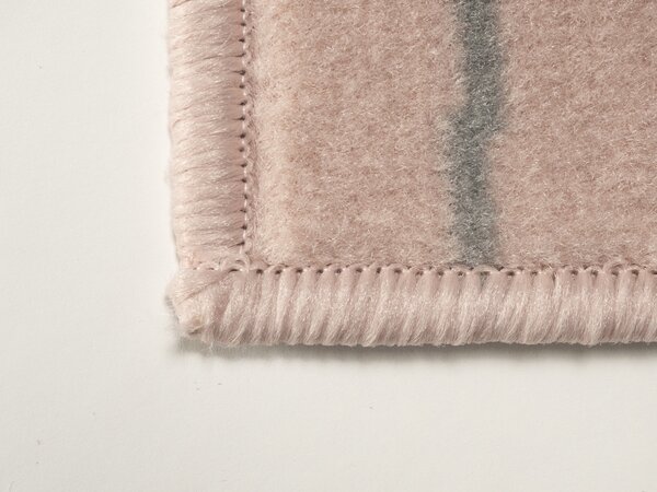 Alfa Carpets , Kusový koberec Circles powder pink, 120x170, ružová, chodba / predsieň
