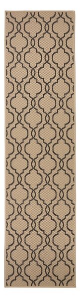 Béžový vonkajší koberec behúň 230x66 cm Milan - Flair Rugs