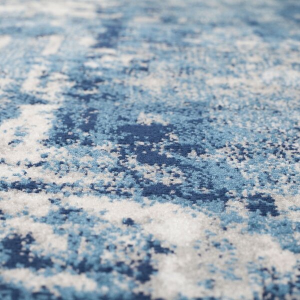 Modrý okrúhly koberec ø 160 cm Cocktail Wonderlust - Flair Rugs