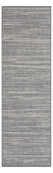 Sivý vonkajší koberec behúň 250x80 cm Gemini - Elle Decoration