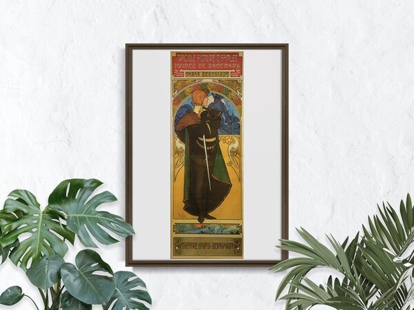 Poster Poster Hamlet, Sarah Bernhardt