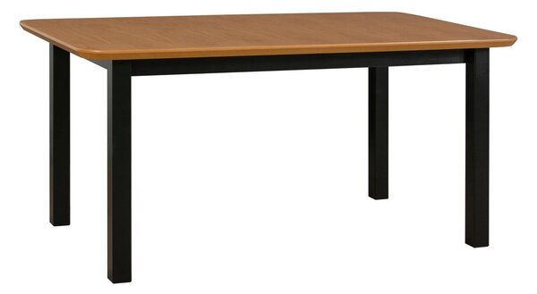 Jedálenský stôl BENEDIKT 2S - olša / čierna