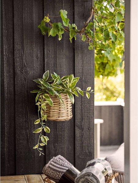 Ratanový obal na kvetináč na bylinky/závesný Keli – House Nordic