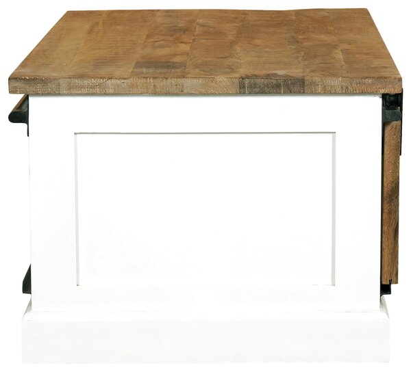 KONFERENČNÝ STOLÍK, prírodná farba, čierna, biela, drevo, 60/120/45 cm MID.YOU - Stolíky do obývačky, Online Only