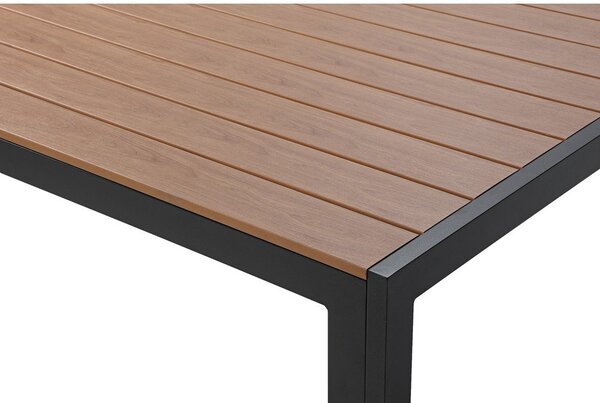 Záhradný jedálenský stôl s artwood doskou 90x205 cm Viking – Selection