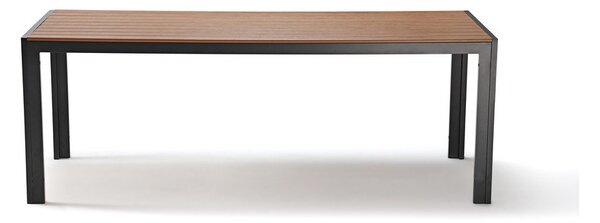 Záhradný jedálenský stôl s artwood doskou 90x205 cm Viking – Selection