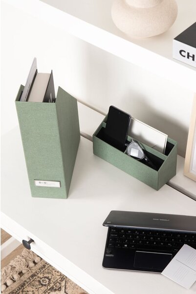 Kartónové organizéry v súprave 4 ks Hugo Canvas Paper Laminate – Bigso