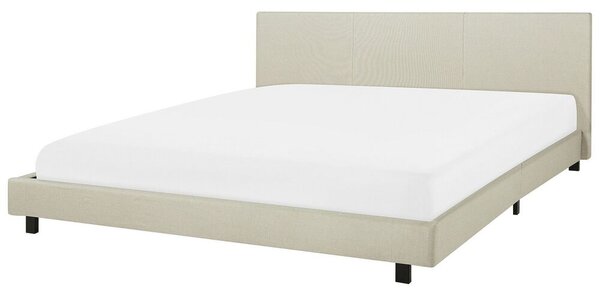 Manželská posteľ 180 cm ALVIA (s roštom) (béžová). Vlastná spoľahlivá doprava až k Vám domov. 1007080