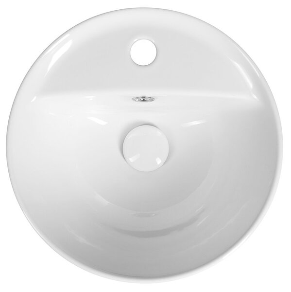 Sapho Sapho, YUVA keramické umývadlo zápustné, Ø 38cm, biela, TU0652