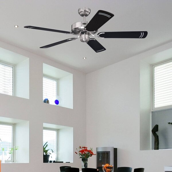Westinghouse Cyclone ventilátor v čiernej, Čierna, Obývacia izba / jedáleň, kov