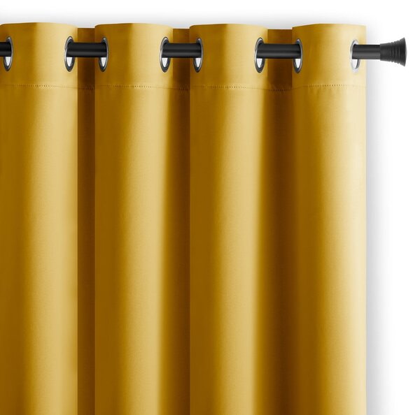Žltý dimout záves 140x175 cm Kierra – Restilo