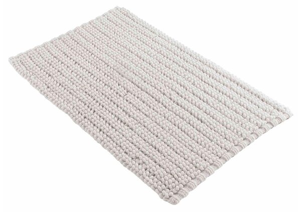 Biela kúpeľňová predložka 50x80 cm Voltis – douceur d'intérieur